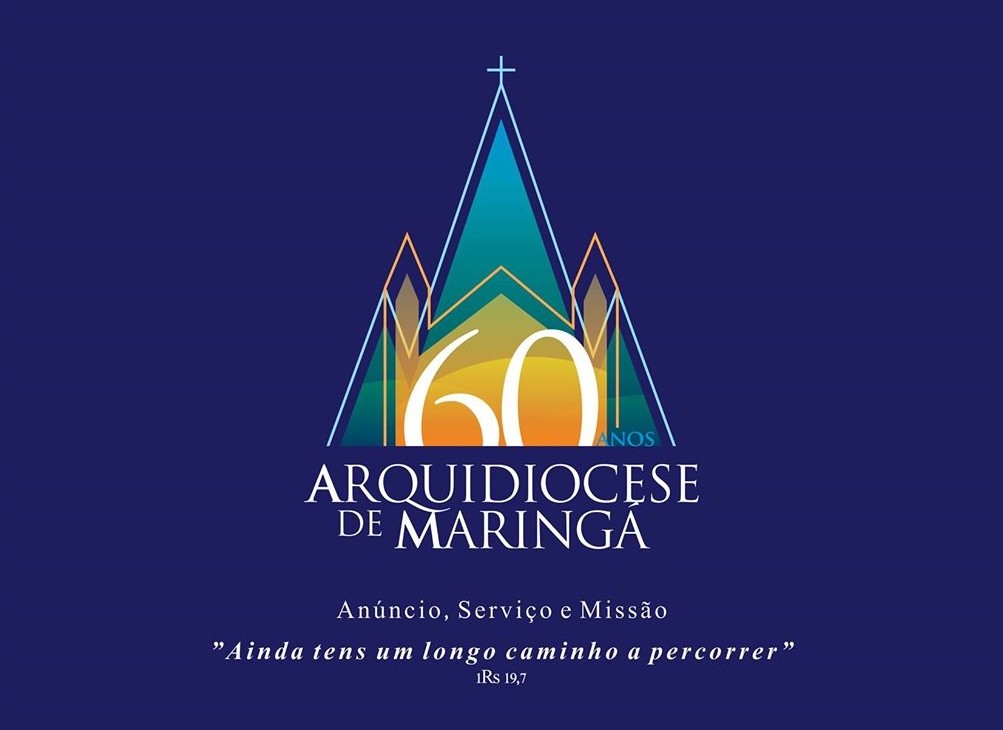 imagem Arquidiocese de Maringá divulga logo vencedora do concurso do Jubileu dos 60 anos