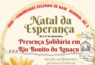CEBs: Presença Solidária em Rio Bonito do Iguaçu