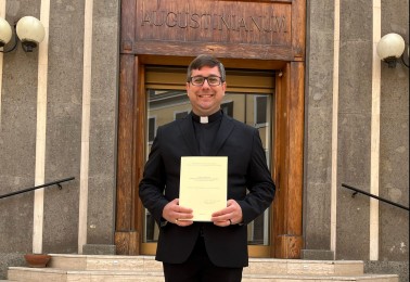 Padre Edivaldo Rossi conclui Mestrado em Teologia e Ciências Patrísticas em Roma