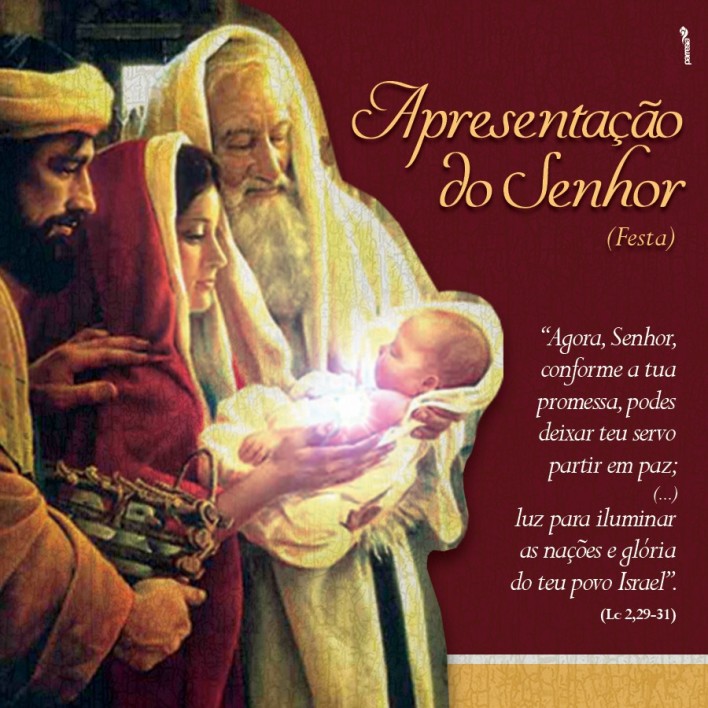 imagem FESTA DA APRESENTAÇÃO DO SENHOR  XVIII DIA MUNDIAL DA VIDA CONSAGRADA