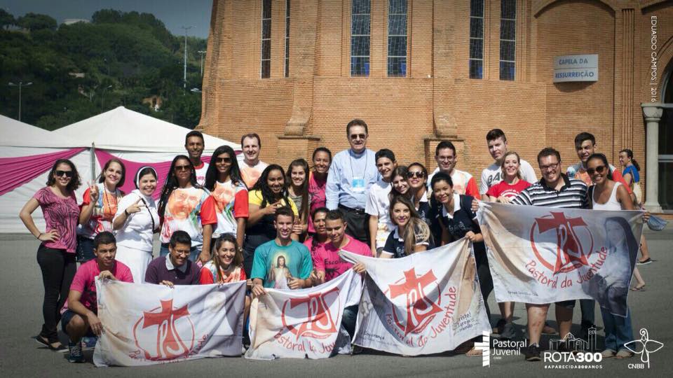 Pastoral da Juventude participa da Romaria Nacional em Aparecida